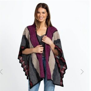 Johnny Was Alpaca cape